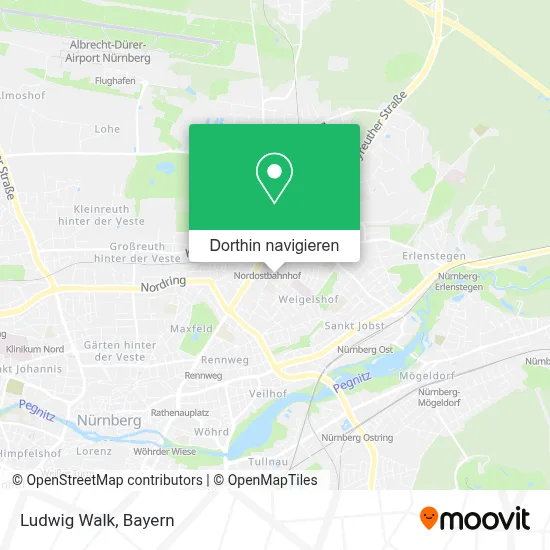 Ludwig Walk Karte