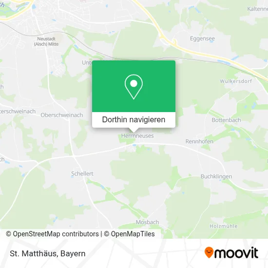 St. Matthäus Karte