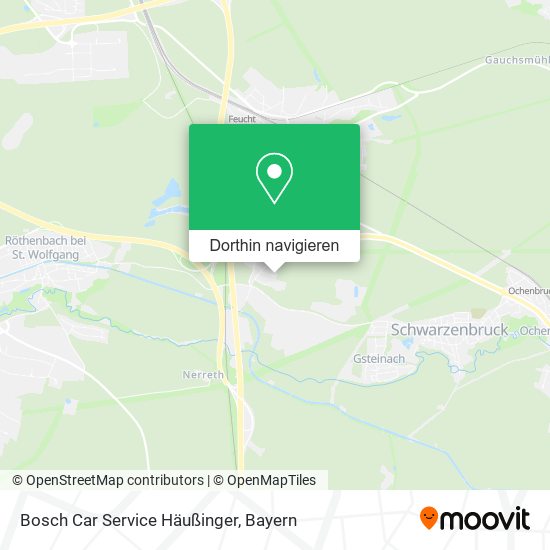 Bosch Car Service Häußinger Karte