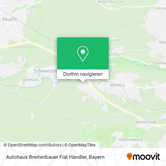 Autohaus Breitenbauer Fiat Händler Karte