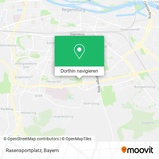 Rasensportplatz Karte