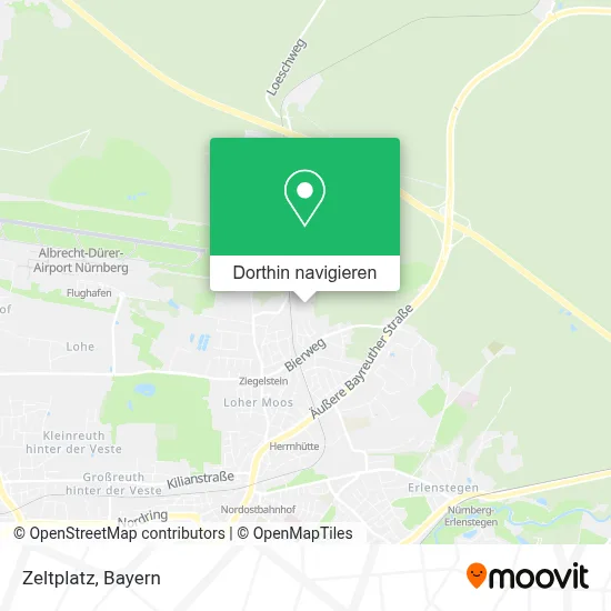 Zeltplatz Karte