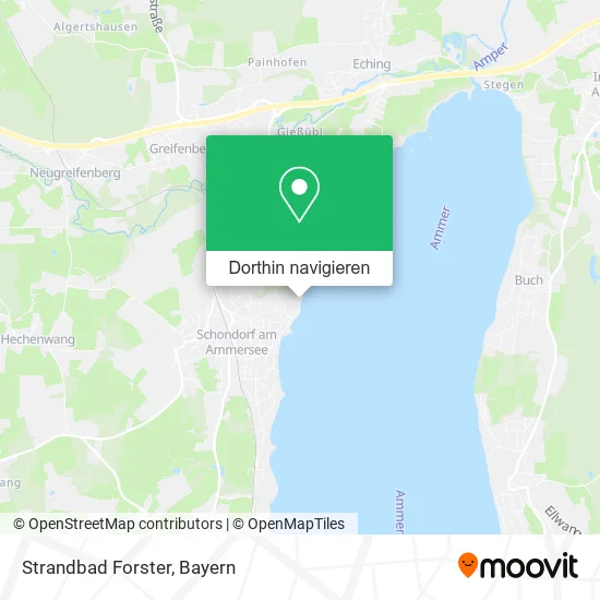 Strandbad Forster Karte