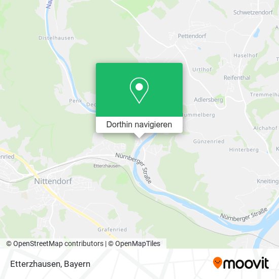 Etterzhausen Karte