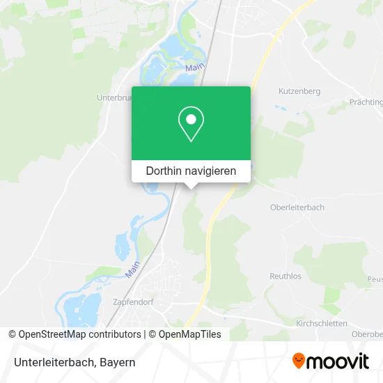 Unterleiterbach Karte