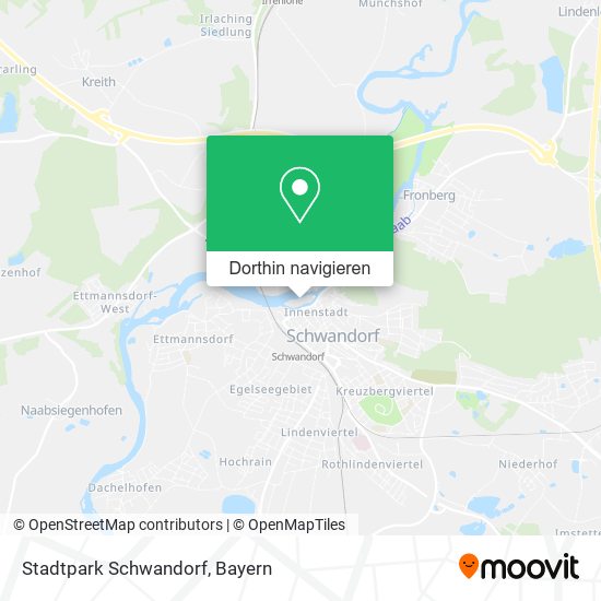Stadtpark Schwandorf Karte