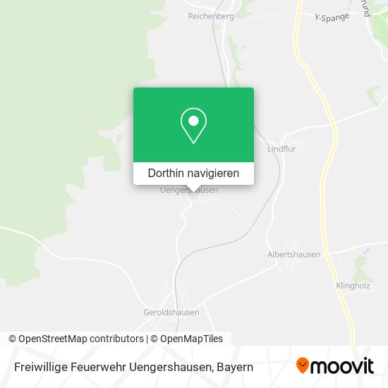 Freiwillige Feuerwehr Uengershausen Karte