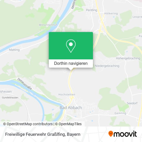 Freiwillige Feuerwehr Graßlfing Karte