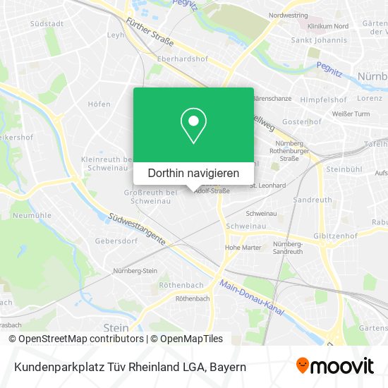 Kundenparkplatz Tüv Rheinland LGA Karte
