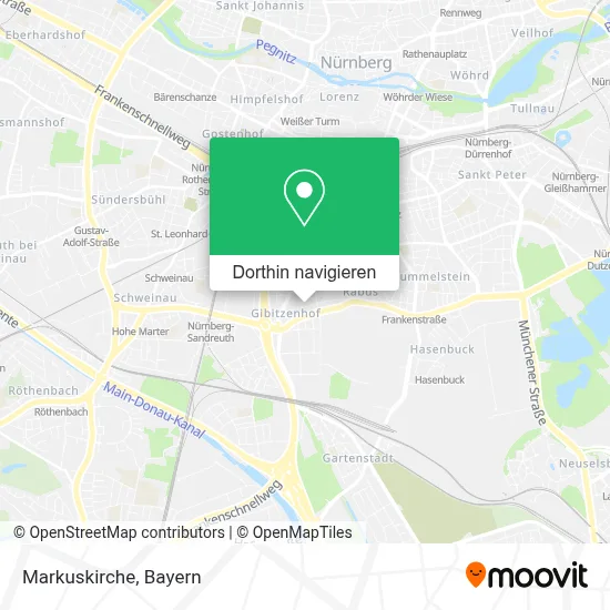 Markuskirche Karte