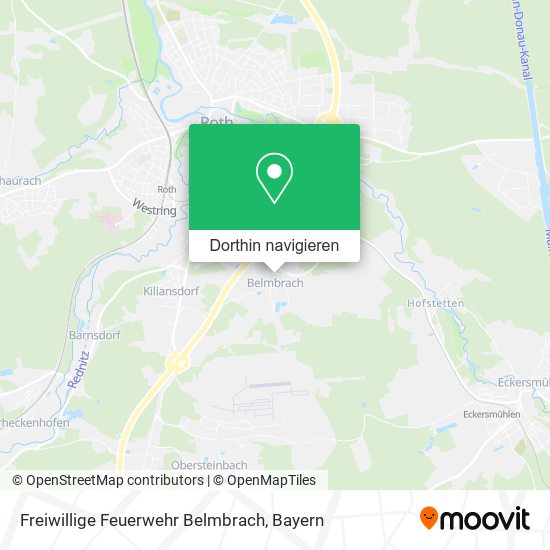 Freiwillige Feuerwehr Belmbrach Karte