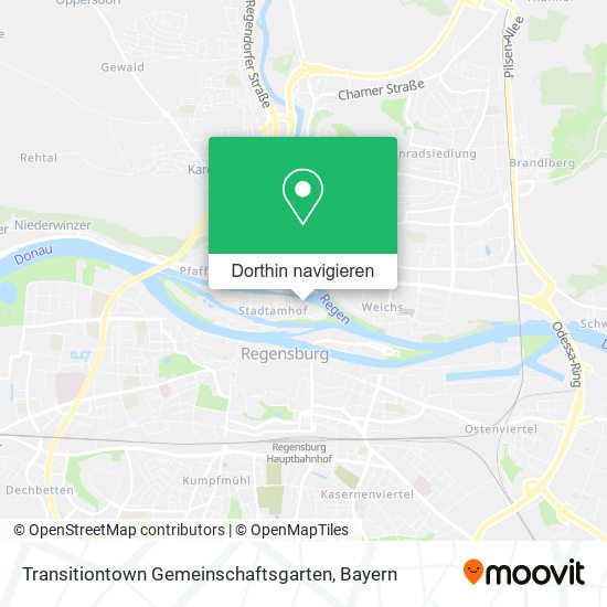 Transitiontown Gemeinschaftsgarten Karte