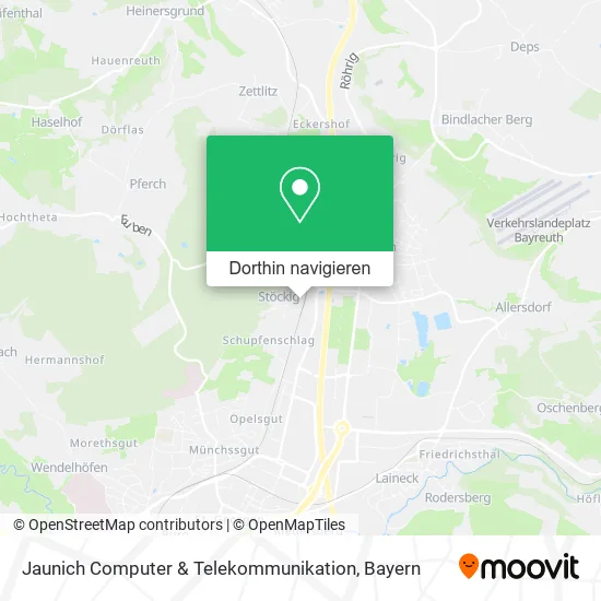 Jaunich Computer & Telekommunikation Karte