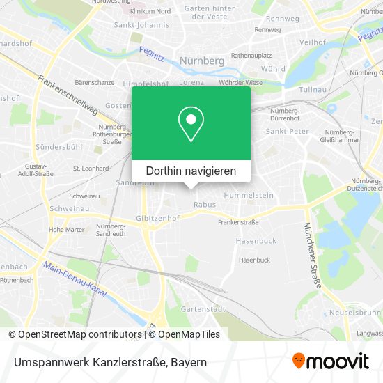 Umspannwerk Kanzlerstraße Karte