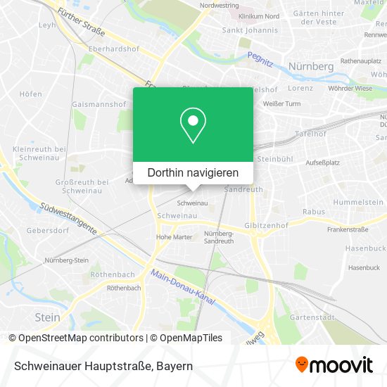 Schweinauer Hauptstraße Karte