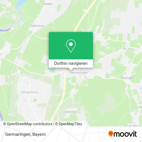 Germaringen Karte
