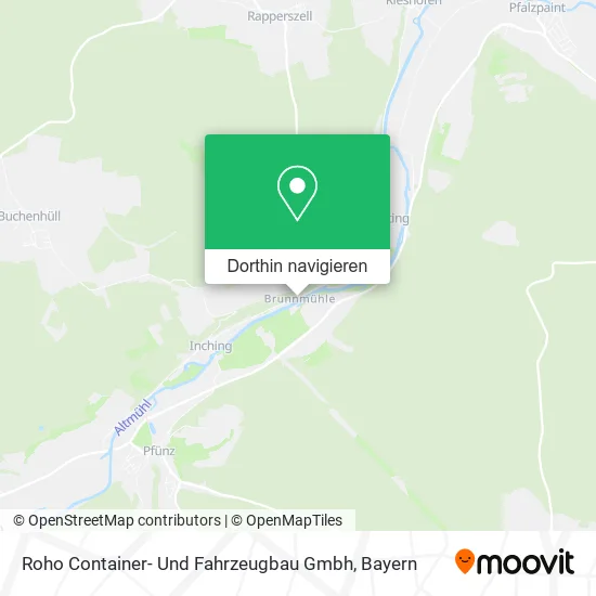 Roho Container- Und Fahrzeugbau Gmbh Karte