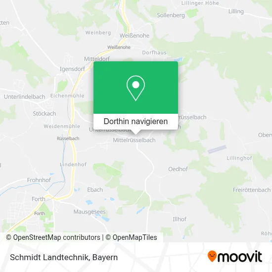 Schmidt Landtechnik Karte