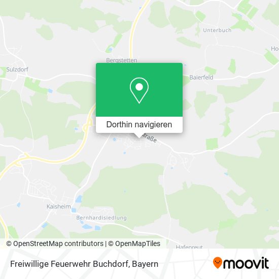 Freiwillige Feuerwehr Buchdorf Karte