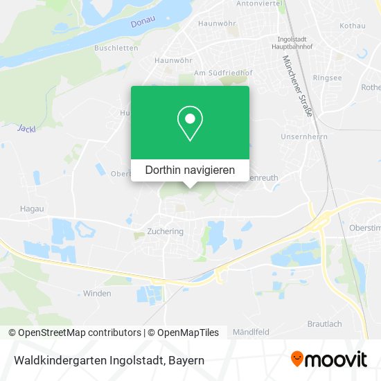 Waldkindergarten Ingolstadt Karte