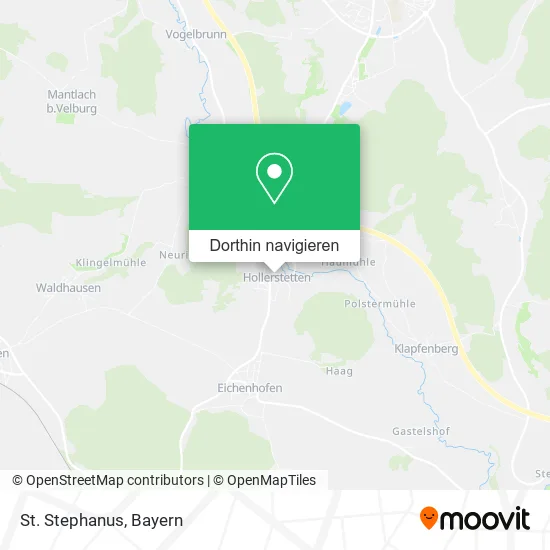St. Stephanus Karte