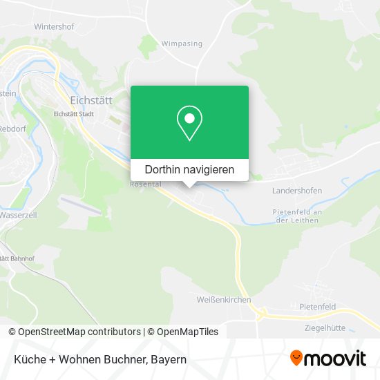 Küche + Wohnen Buchner Karte