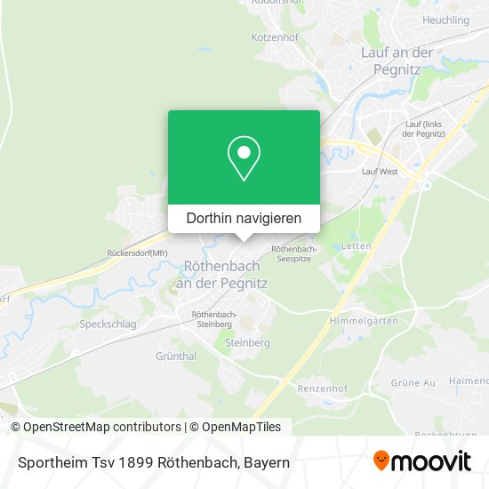 Sportheim Tsv 1899 Röthenbach Karte