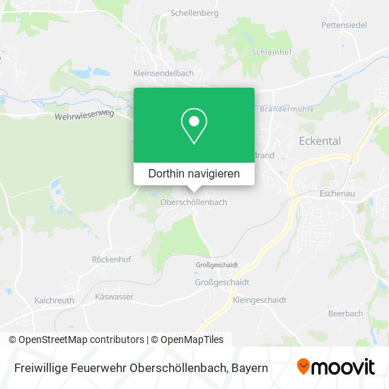 Freiwillige Feuerwehr Oberschöllenbach Karte