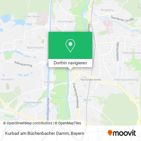 Kurbad am Büchenbacher Damm Karte