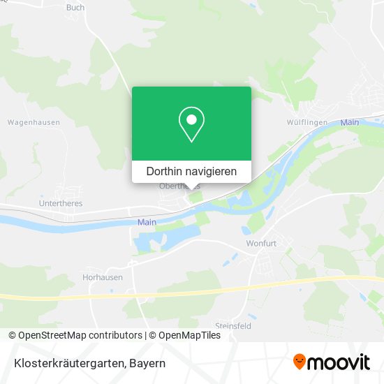 Klosterkräutergarten Karte