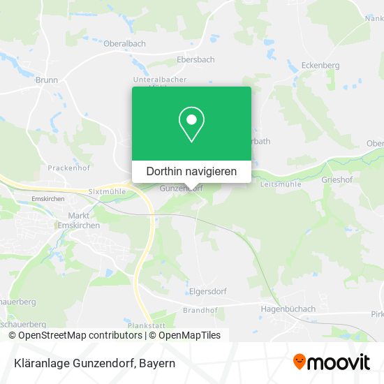 Kläranlage Gunzendorf Karte