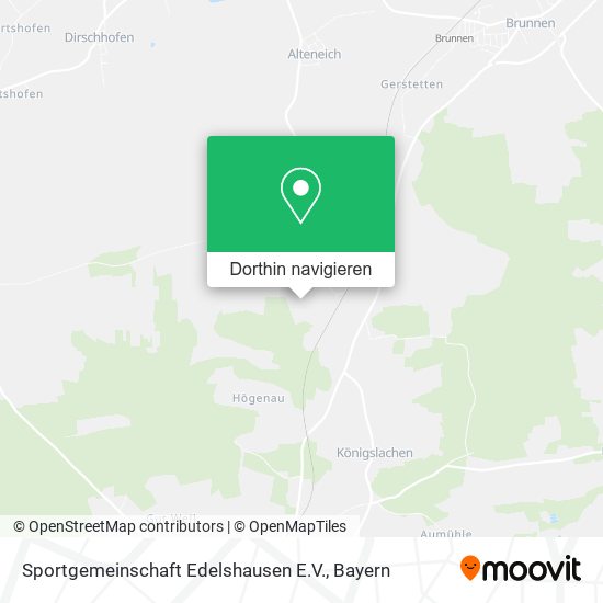 Sportgemeinschaft Edelshausen E.V. Karte