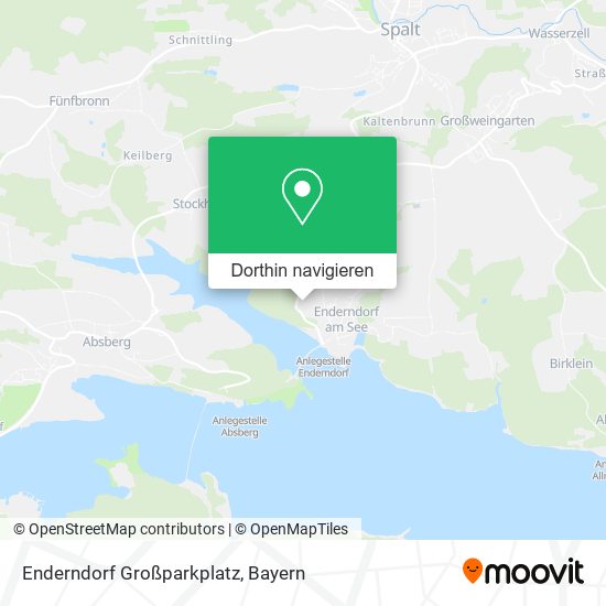 Enderndorf Großparkplatz Karte