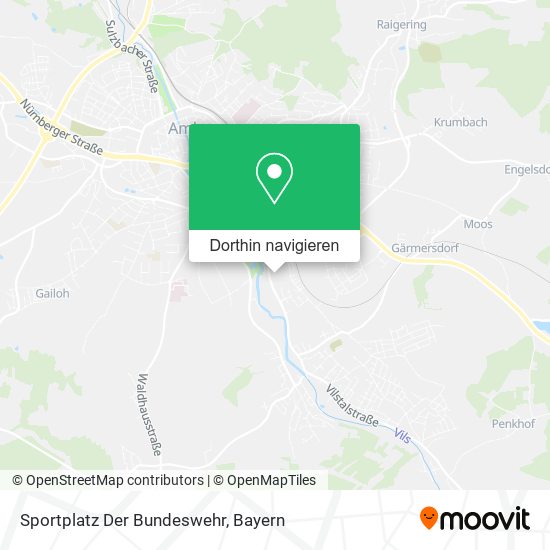 Sportplatz Der Bundeswehr Karte