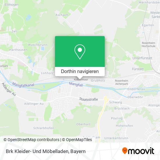 Brk Kleider- Und Möbelladen Karte