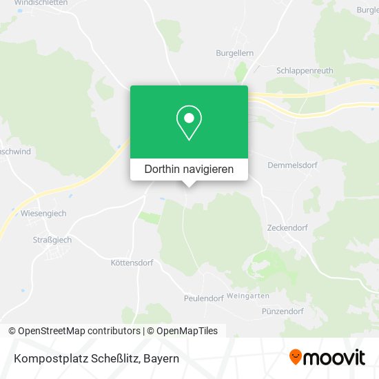 Kompostplatz Scheßlitz Karte