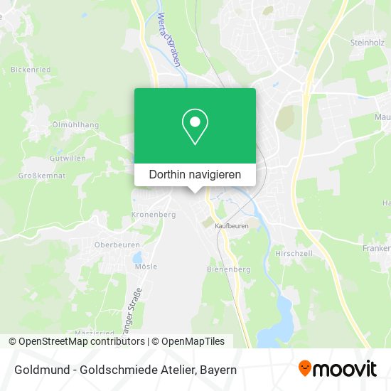 Goldmund - Goldschmiede Atelier Karte