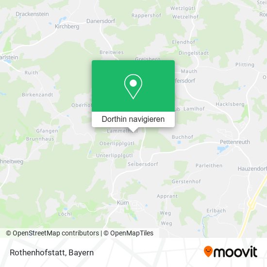 Rothenhofstatt Karte