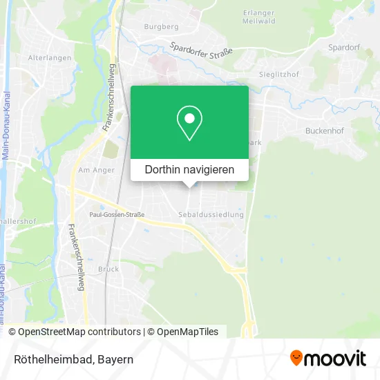 Röthelheimbad Karte