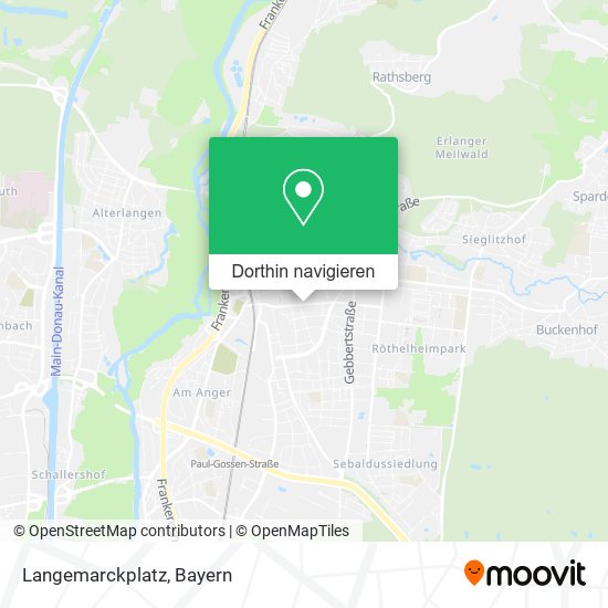 Langemarckplatz Karte