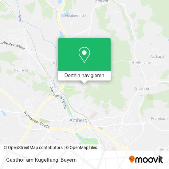 Gasthof am Kugelfang Karte