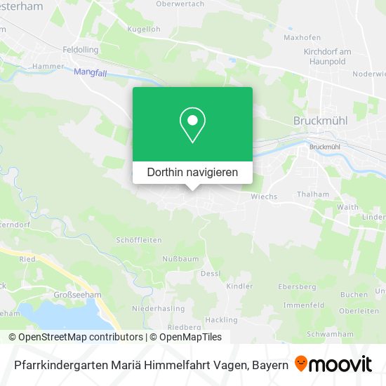 Pfarrkindergarten Mariä Himmelfahrt Vagen Karte