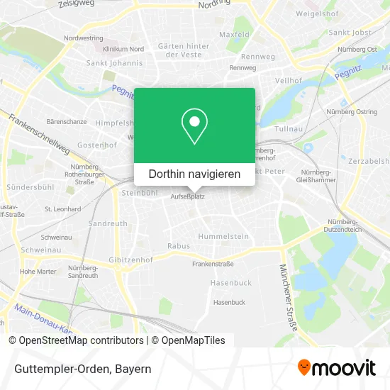 Guttempler-Orden Karte