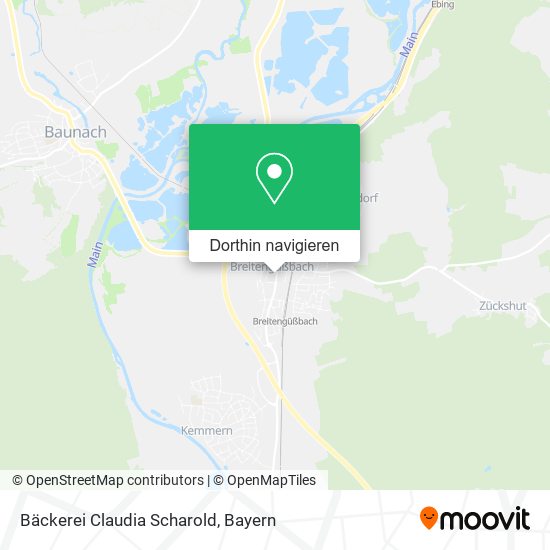 Bäckerei Claudia Scharold Karte