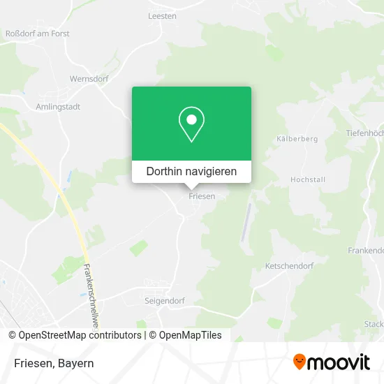 Friesen Karte