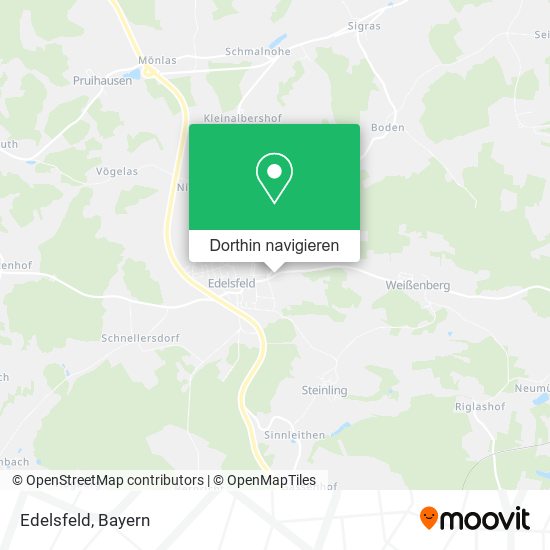 Edelsfeld Karte