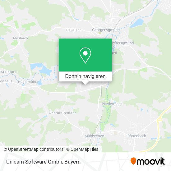 Unicam Software Gmbh Karte