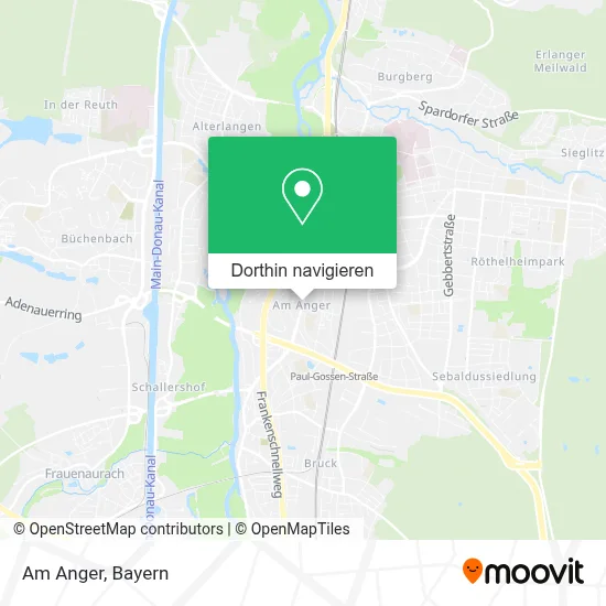 Am Anger Karte