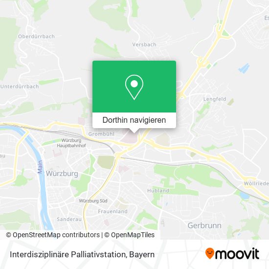 Interdisziplinäre Palliativstation Karte