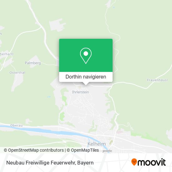 Neubau Freiwillige Feuerwehr Karte